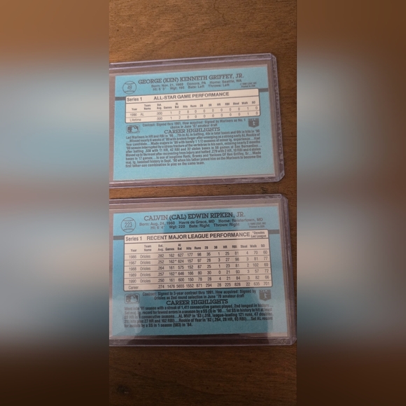 Lot Of 5 Top Player Cards - Picture 9 of 9